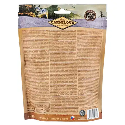 Ласощі Carnilove Dog Crunchy Snack для собак, скумбрія та малина, 200 г: додаткове фото 2