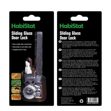 HABISTAT VIVARIUM LOCK 120MM (R1100185) Замок для тераріуму: додаткове фото 2