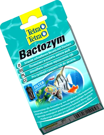 Засіб Tetra Bactozym для стабілізації біологічної рівноваги в акваріумі, 10 капсул на 1000 л — Фото 1