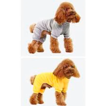 ТМ DOBAZ (Добаз) Royal velour костюм велюровый для собаки, лимон, S.