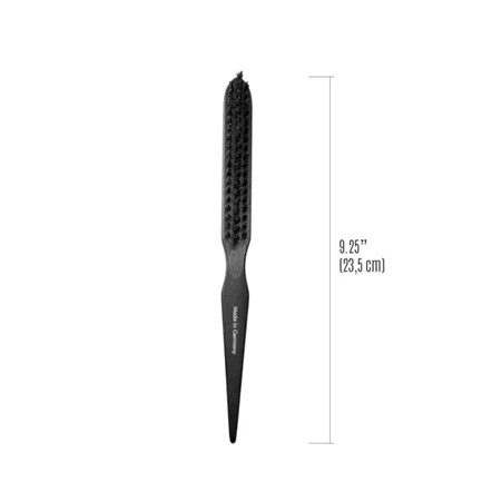 Tauro Pro Line Prestige Щітка з деревини бука і щетини кабана, чорна, довга, 23,5 см: додаткове фото 5
