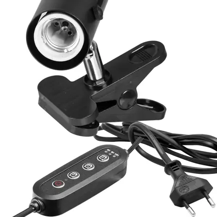 Світильник з затискної ручкою і таймером Terrario ReptiSun Time Control 200W: додаткове фото 6