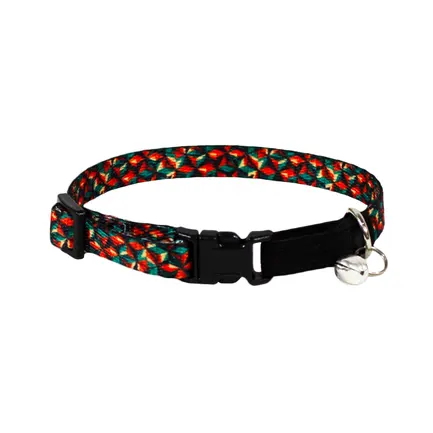 Нашийник капроновий "Калейдоскоп" для кота 10мм/18-28см/911, Lucky Pet