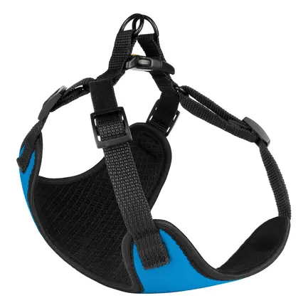 Шлея для Собак Дрібних Порід Barksi Sport Неопрен 3D Сітка Блакитна M