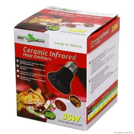 Керамічний випромінювач тепла Repti-Zoo Ceramic Heat 35W (DL46035): додаткове фото 4