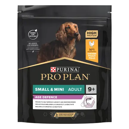 Сухий корм PRO PLAN Small&Mini Adult 9+ Age Defence для собак від 9 років дрібних порід з куркою 700 г: додаткове фото 2