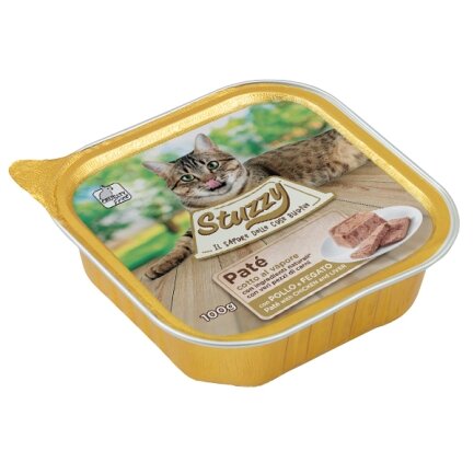 Stuzzy Cat Chicken Liver ШТУЗІ КУРКА ПЕЧІНКА корм для котів, паштет, 100г 0,1 кг