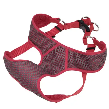 Coastal Comfort Soft Sport Wrap КОСТАЛ КОМФОРТ СОФТ СПОРТ шлея для собак Сіро-червоний