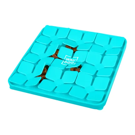 Килимок для пошуку корму WAUDOG Silicone, 205х205х17 мм, блакитний: додаткове фото 4