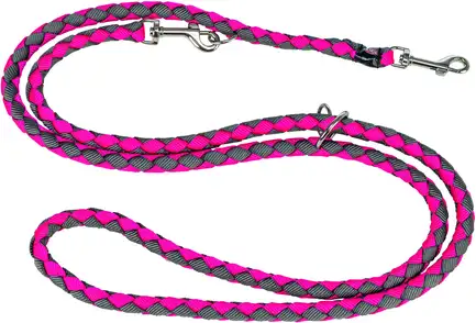 Повідець Trixie Cavo регульований для собак L–XL 2 м d 18 мм фуксія/графіт: додаткове фото 2