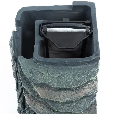 Декоративний фільтр-водоспад Repti-Zoo Turtle Filter Rock GLB09 у формі скелі для черепах, крабів і амфібій (350 л/год, до 90 літрів): додаткове фото 2