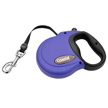 Coastal Power Walker Retractable Leash КОСТАЛ рулетка-повідець для собак, стрічка 4.8м 50 кг