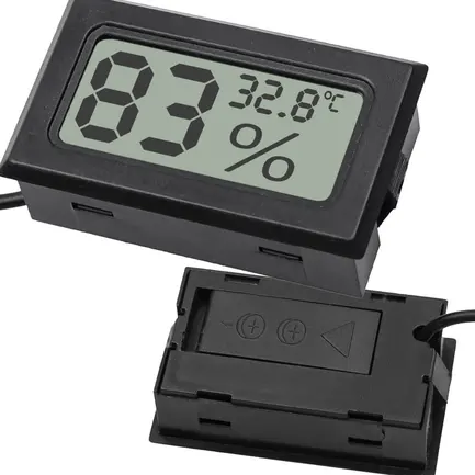 Цифровий термометр-гігрометр Kruger Meier Elonipac LCD з датчиком на кабелі 200 см: додаткове фото 5