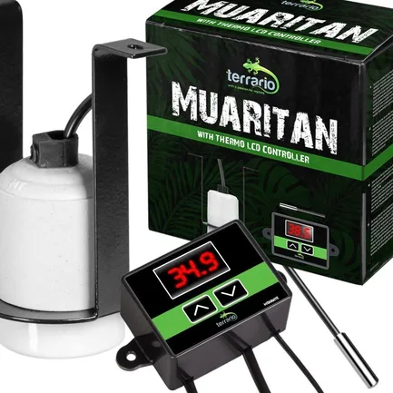 Світильник керамічний патрон з термостатом Terrario Muaritan Temperature Control 200W: додаткове фото 5