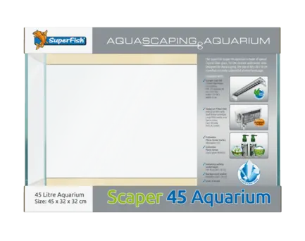 Акваріумний набір SuperFish Scaper 45 (A4051800) для акваскейпінгу: додаткове фото 2