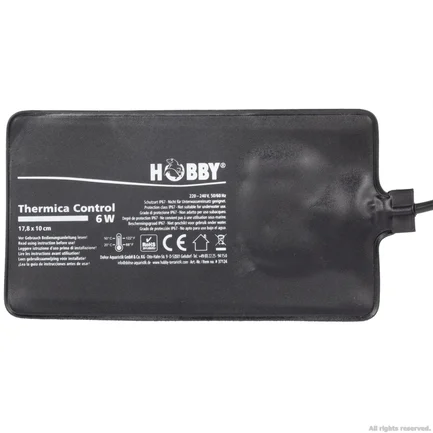 Нагрівальний мат водонепроникний з контролером Hobby Thermica Control 6 Ват IP67 17,8x10см (37124): додаткове фото 2