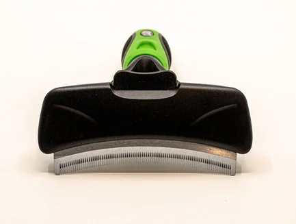 Гребінець-граблі для собак та котів Mr.Fluffy Pet self claening deshedding tool, large: додаткове фото 2