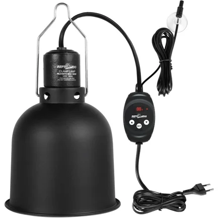 Світильник з глибоким рефлектором і термостатом Repti-Zoo RL04DTC 100W, з функцією dimming для тераріуму: додаткове фото 3