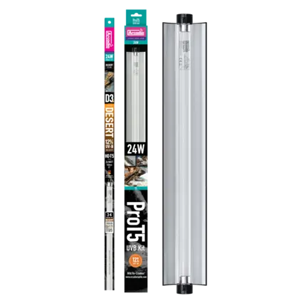 ARCADIA PRO T5 UVB KIT DESERT 12% UVB 24 WATT (R2100330) ультрафіолетова лампа для рептилій: додаткове фото 3