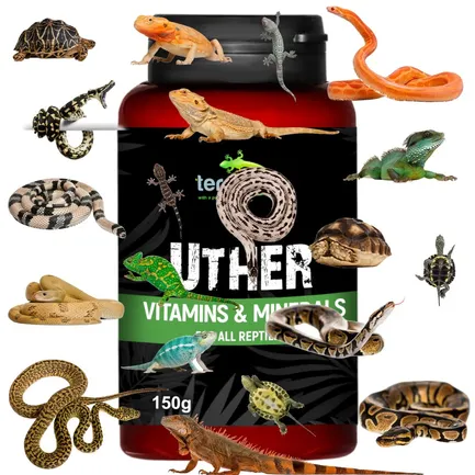 Вітаміни для рептилій і земноводних Terrario UTHER for Reptiles 150г: додаткове фото 3