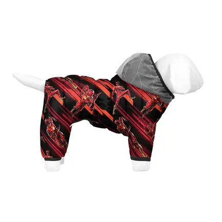 Комбінезон для собак WAUDOG Clothes малюнок "Швидкість Флеша", S30, В 57-59 см, С 40-43 см: додаткове фото 3