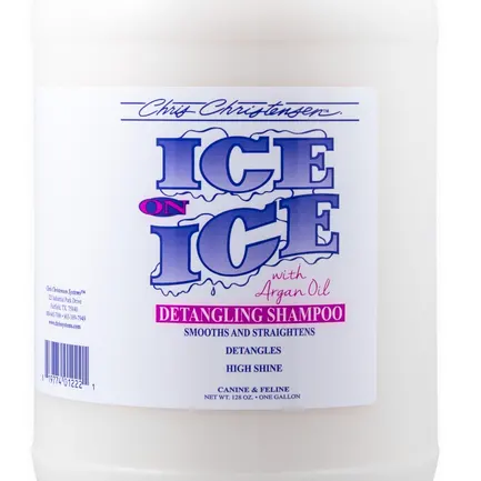 Шампунь для собак і котів Chris Christensen Ice on Ice для розплутування шерсті, 3,8 л: додаткове фото 3
