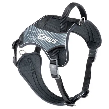 Ferplast GENIUS EX LARGE BLACK HARNESS нейлонова шлея для тварин чорна: додаткове фото 5