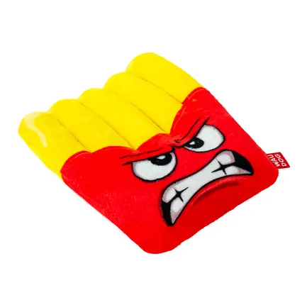 Іграшка для собак WAUDOG Fun Plush Картопля фрі, плюш, Ш 12 см, Д 14,5 см: додаткове фото 2