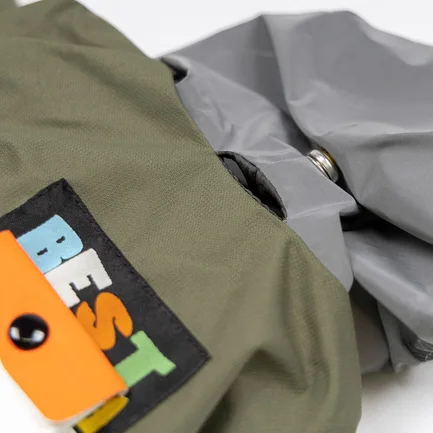 Дощовик Pet Fashion «Jimi» для собак, розмір XS, зелений (лімітована серія): додаткове фото 5