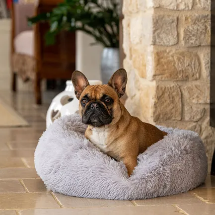 Ferplast CUDDLY 60 CUSHION GREY Лежак для собак і котів: додаткове фото 2