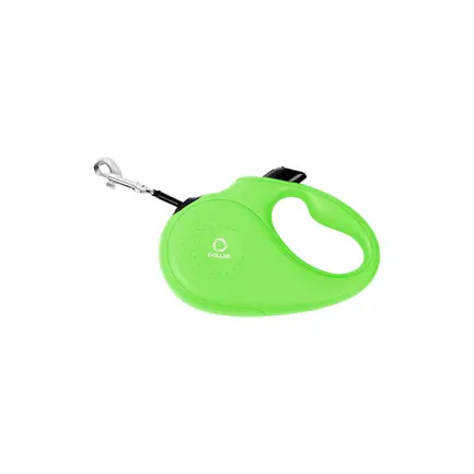 Повідець-рулетка CoLLaR для собак, розмір XS, 12 кг, 3 м, стрічка салатовий: додаткове фото 2