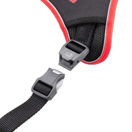 Ferplast GENIUS MEDIUM RED HARNESS нейлонова шлея для тварин червона: додаткове фото 6
