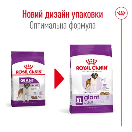 Сухий корм Royal Canin GIANT ADULT для дорослих собак гігантських порід 4 кг: додаткове фото 2