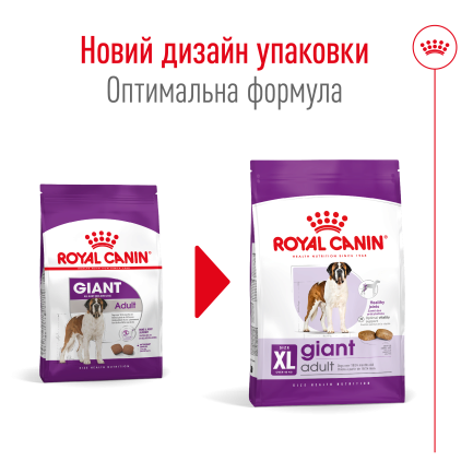 Сухий корм Royal Canin GIANT ADULT для дорослих собак гігантських порід 15 кг — Фото 1