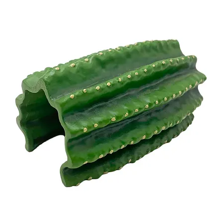 Декорація укриття кактус Hobby Cactus Tube 1 13,5×8,5×7 см для тераріуму (36510)
