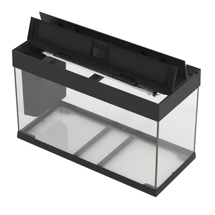 Ferplast DUBAI 80 LED AQU BLACK Акваріум скляний з LED-освітленням, чорний: додаткове фото 7