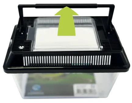 Тераріум REPTO BOX 18 X 11 X 12CM (R1100225): додаткове фото 2