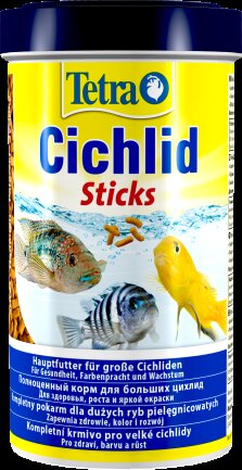 Корм Tetra Cichlid Sticks для рибок цихлід, 160 г (палички)