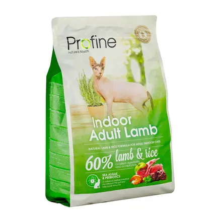Сухий корм Profine Indoor для котів, які живуть в приміщенні, з куркою та рисом, 2 кг: додаткове фото 5