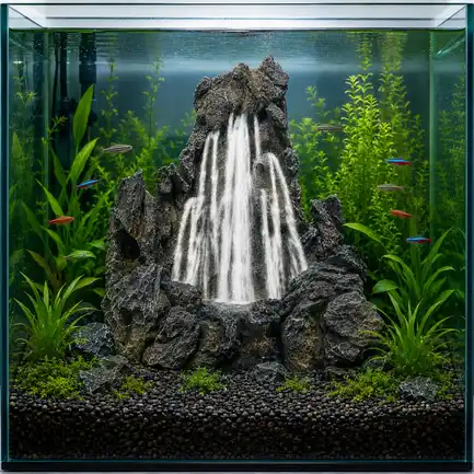 Декорація Hobby Sandfall 25,5×20×26,5 см - підводний піщаний водоспад для акваріума (41796): додаткове фото 3