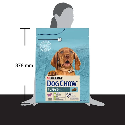 Сухий корм DOG CHOW Puppy <1 для цуценят з ягням 2,5 кг: додаткове фото 4