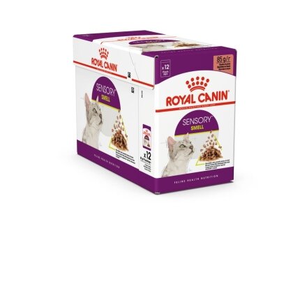 Вологий корм Royal Canin SENSORY SMELL GRAVY для котів всіх порід 85 г