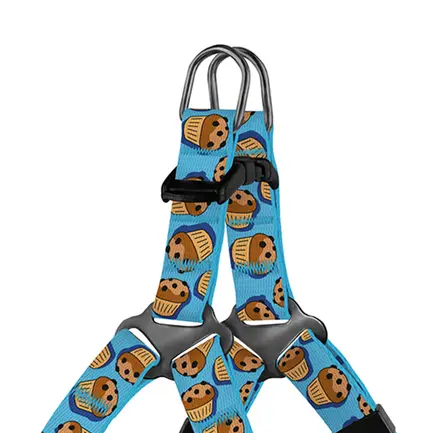 Шлея для Собак Дрібних Порід BronzeDog Urban Fruits Кекси XS: додаткове фото 2