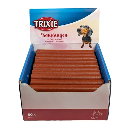Паличка Trixie для чищення зубів собак, з яловичина, 65 г, 50 шт: додаткове фото 4