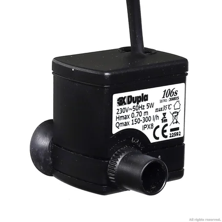 Помпа підйомна Dupla Turbo Mini 300 л/г (80360): додаткове фото 2