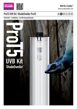 ARCADIA PRO T5 UVB KIT BIRD 2.4% UV-B 54 WATT (R2100010) лампа для птахів