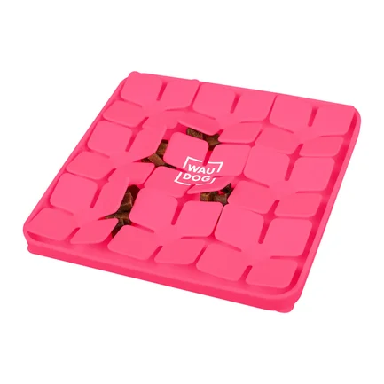 Килимок для пошуку корму WAUDOG Silicone, 205х205х17 мм, рожевий: додаткове фото 4