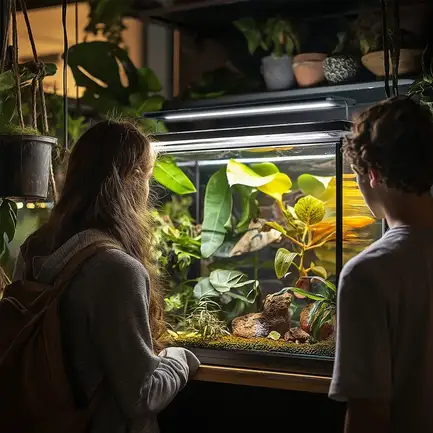 Світильник LED 50-60см для тераріумів з контролером часу Terrario ReptoRay 15W: додаткове фото 3