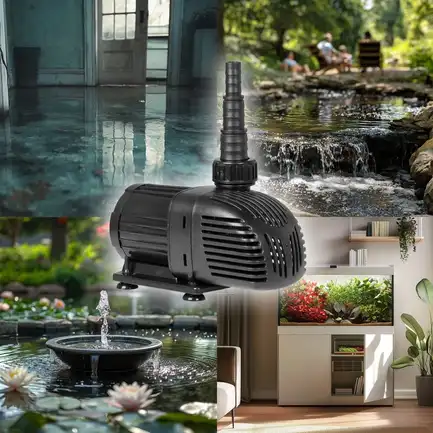 Енергоефективний насос для ставка Kruger Meier StreamPulse Pond 4000 л/год із захистом: додаткове фото 5
