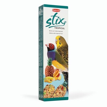 Stix tropical cocor/es/Ласощі Стікс д/хвил. папуг, амадинів Падован Тропікал 80 г